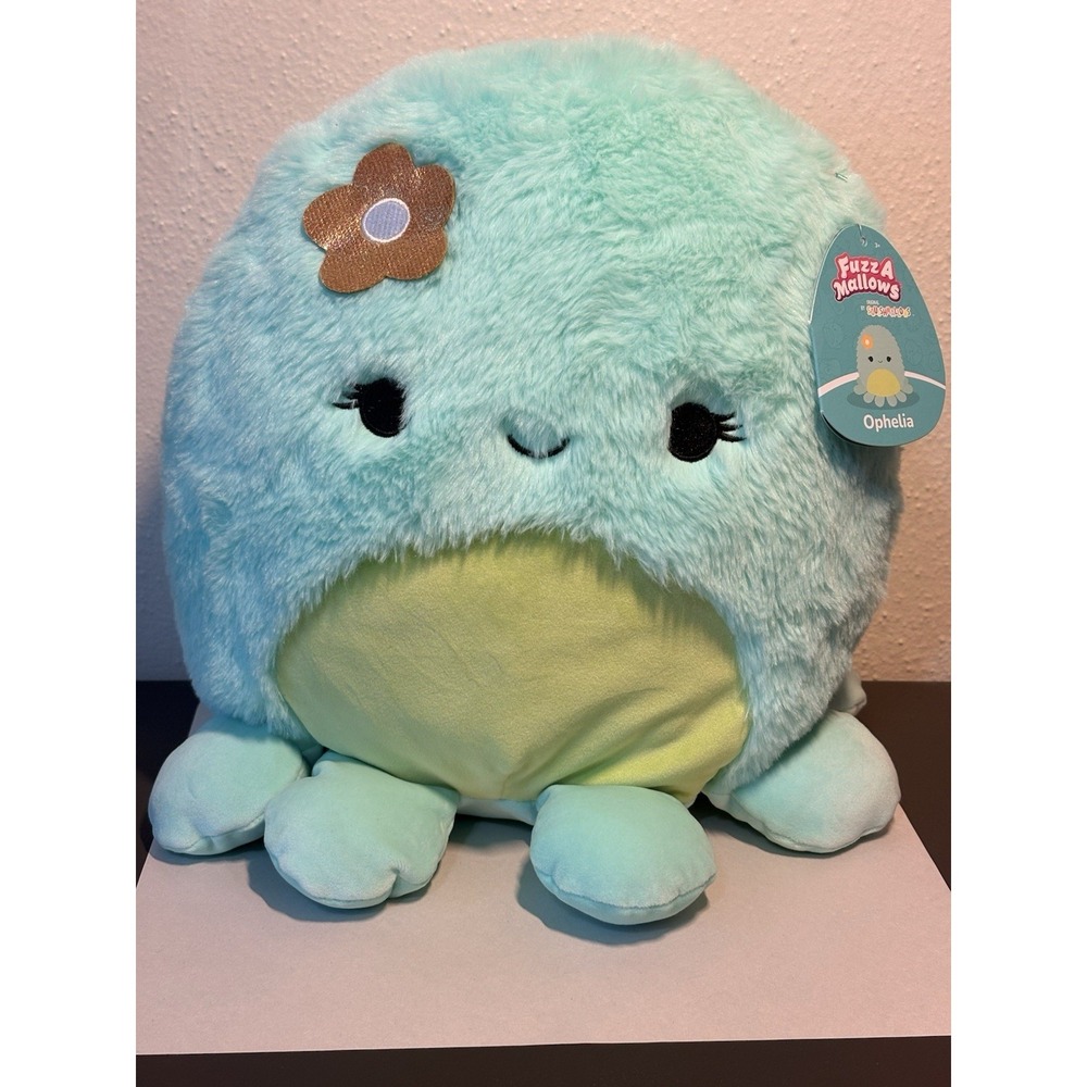 Squishmallow 12" Fuzz A Mallow‎ Octopus "Ophelia" New With Tags